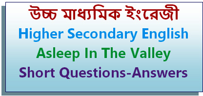 asleep in the valley short questions and answers