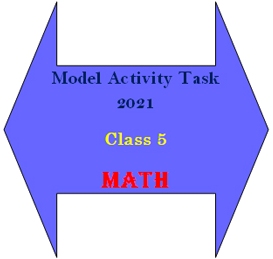 Class 5 Model Activity Task Math 2021