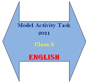 Class 6 Model Activity Task English