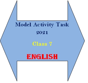 Class 7 Model Activity Task English