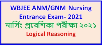 WB ANM GNM Exam Logical Reasoning