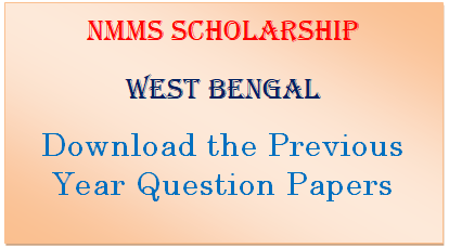 Download NMMS Scholarship Previous Year Question Papers